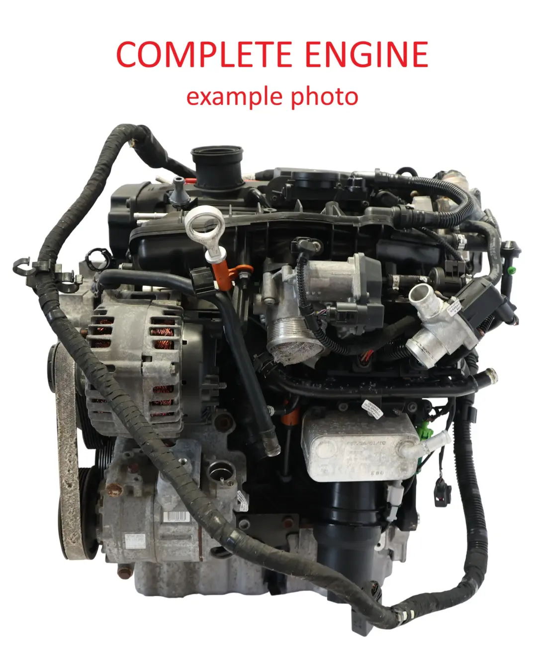 Seat Leon Cupra 1P Unkomplett Motor 2.0 TSI CDLD 240PS 143Tkm, GARANTIE - SKU 06F100040E - Teilenummer 06F100040E
