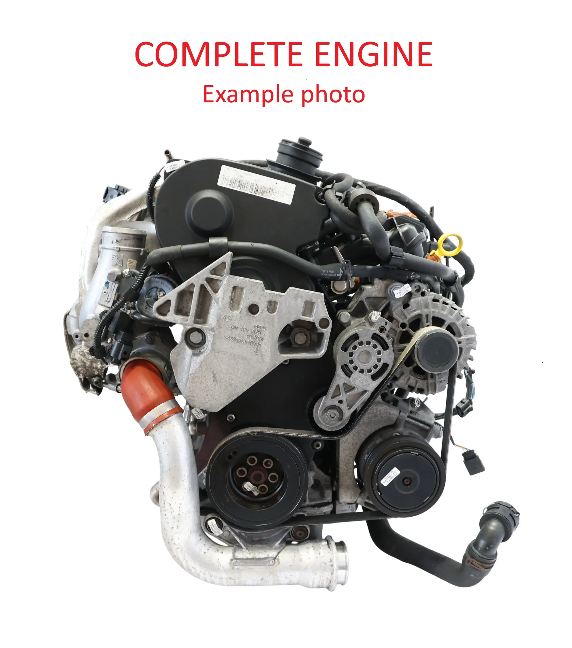 VW Volkswagen Golf MK6 GTI Unkomplett Motor CDLG 2.0 TFSI 235PS 159TKM, GARANTIE