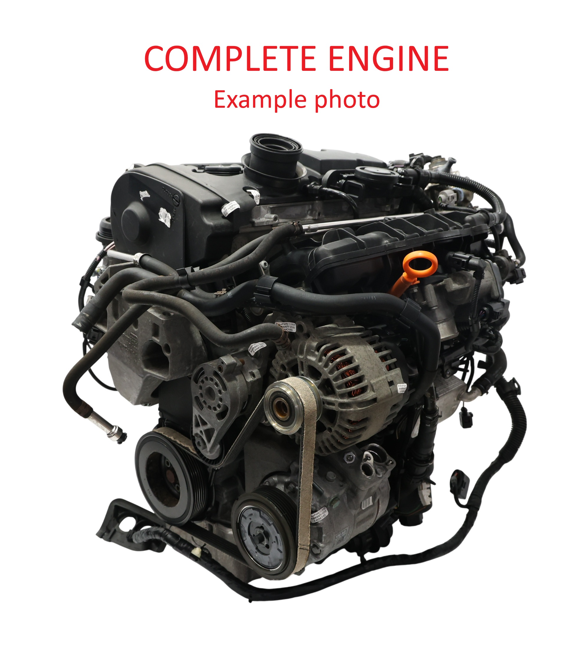 VW Golf Mk5 Passat B6 Audi A3 8P Bare Engine AXX 2.0 TFSI 200HP 99k ...