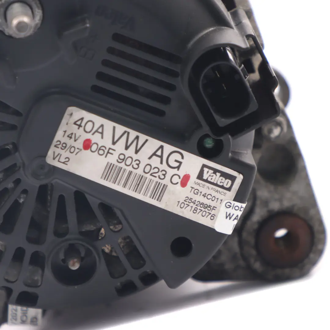 Audi Volkswagen Seat Skoda Motor Alternador Generador - SKU 06F903023C - Número de pieza 06F903023C