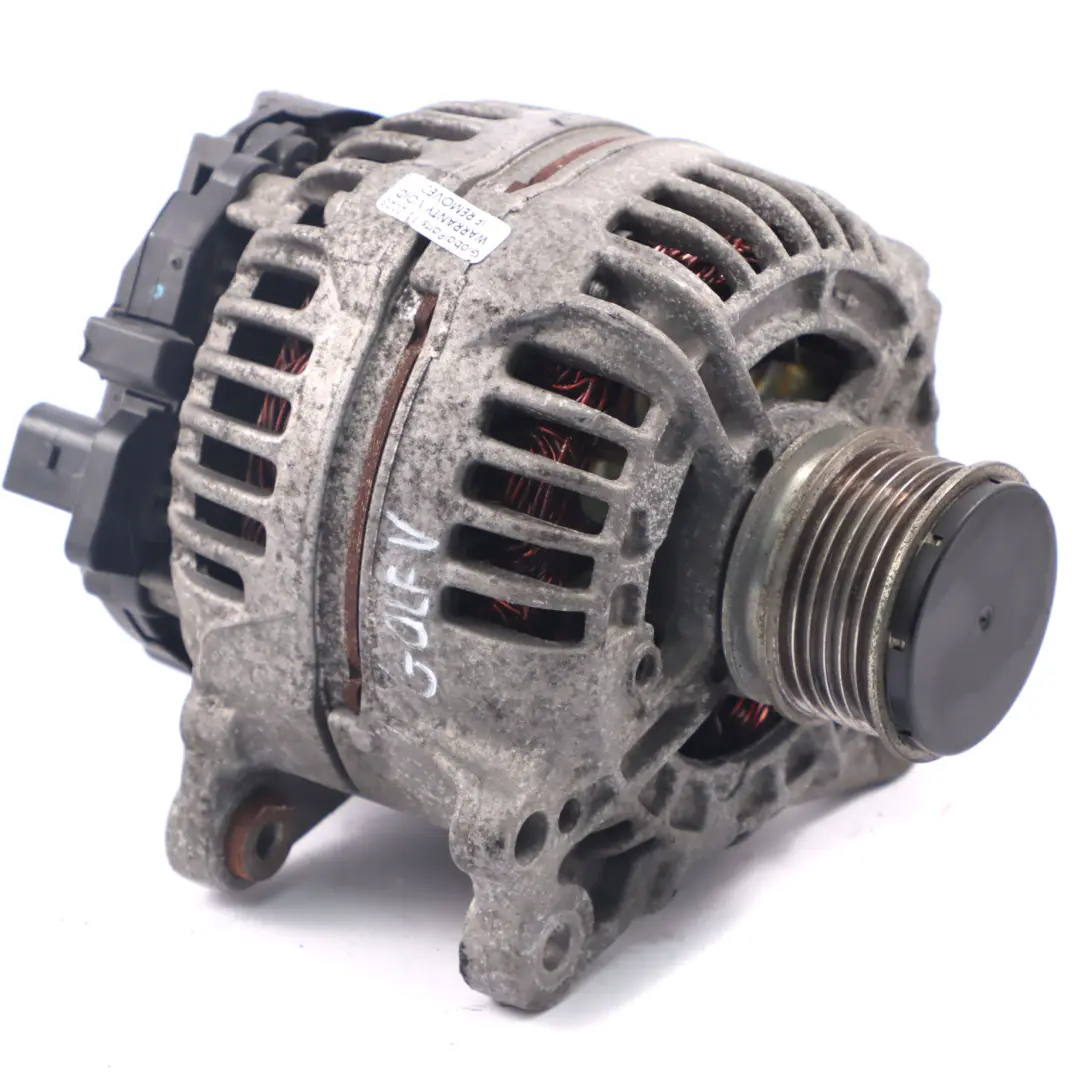 Alternator Generator to Volkswagen Golf 5 Audi A3 8P 1.9 2.0 TDI Engine with Part number 06F903023F Volkswagen Golf 5 Audi A3 8P 1.9 2.0 TDI Engine Alternator Generator - SKU 06F903023F - Part number 06F903023F