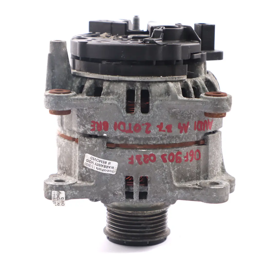 Volkswagen Audi A4 B7 2.0 TDI BRE Motore Alternatore Generatore - SKU 06F903023J - Numero di parte 06F903023J