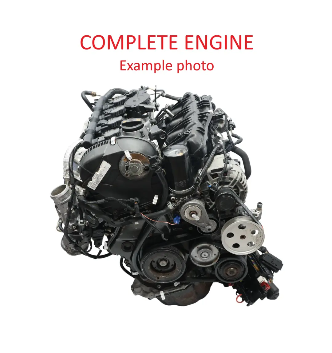 Audi A5 8T Bare Engine CABD 1.8 TFSI 170HP Petrol with 99k miles, WARRANTY - SKU 06H100031A - Part number 06H100031A