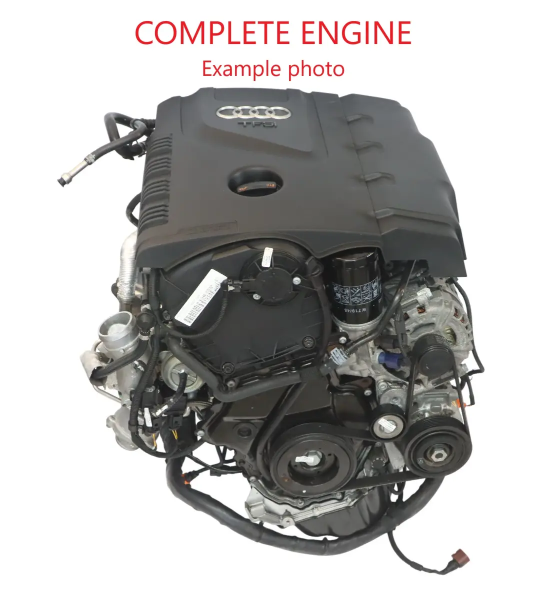Moteur Nu CDNC 211CV 125 000 km, GARANTIE Audi A4 B8 A5 8T Q5 8R 2.0 TFSI - SKU 06H100032P - Numéro de pièce 06H100032P
