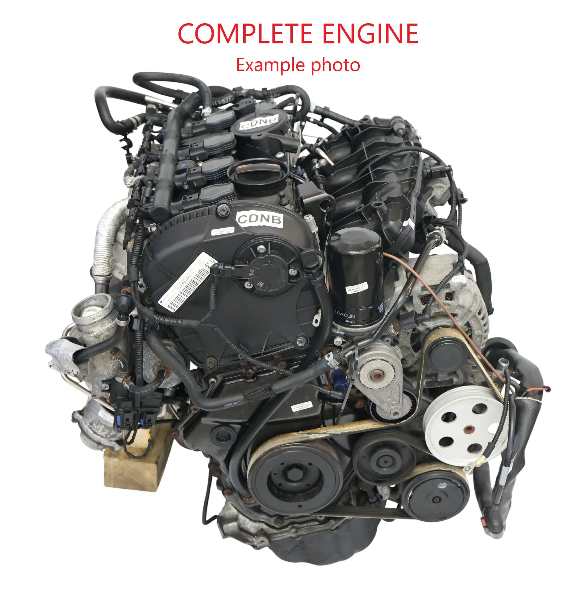 Audi A4 B8 A5 8T A6 C7 2.0 TFSI Motor Desnudo CDNB 180HP 159 000 km, GARANTÍA