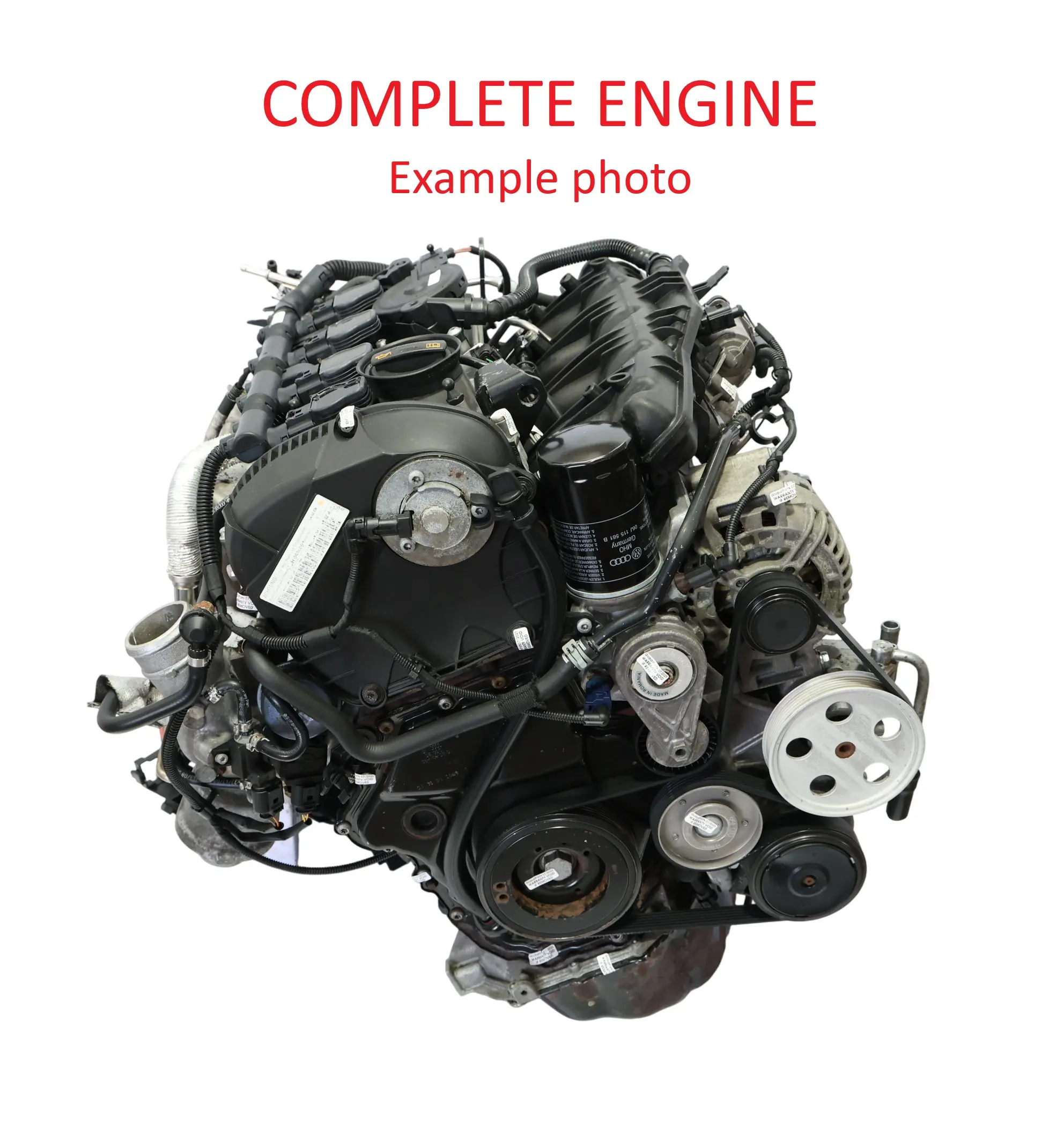 Audi A4 B8 Motor Desnudo CDHA 1.8 TFSI 120HP Gasolina 159 000 km, GARANTÍA