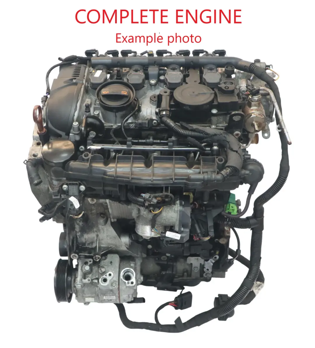 Audi TT 8J 2.0 TFSI Bare Engine CESA 211HP with 99k miles, WARRANTY - SKU 06J100032K - Part number 06J100032K