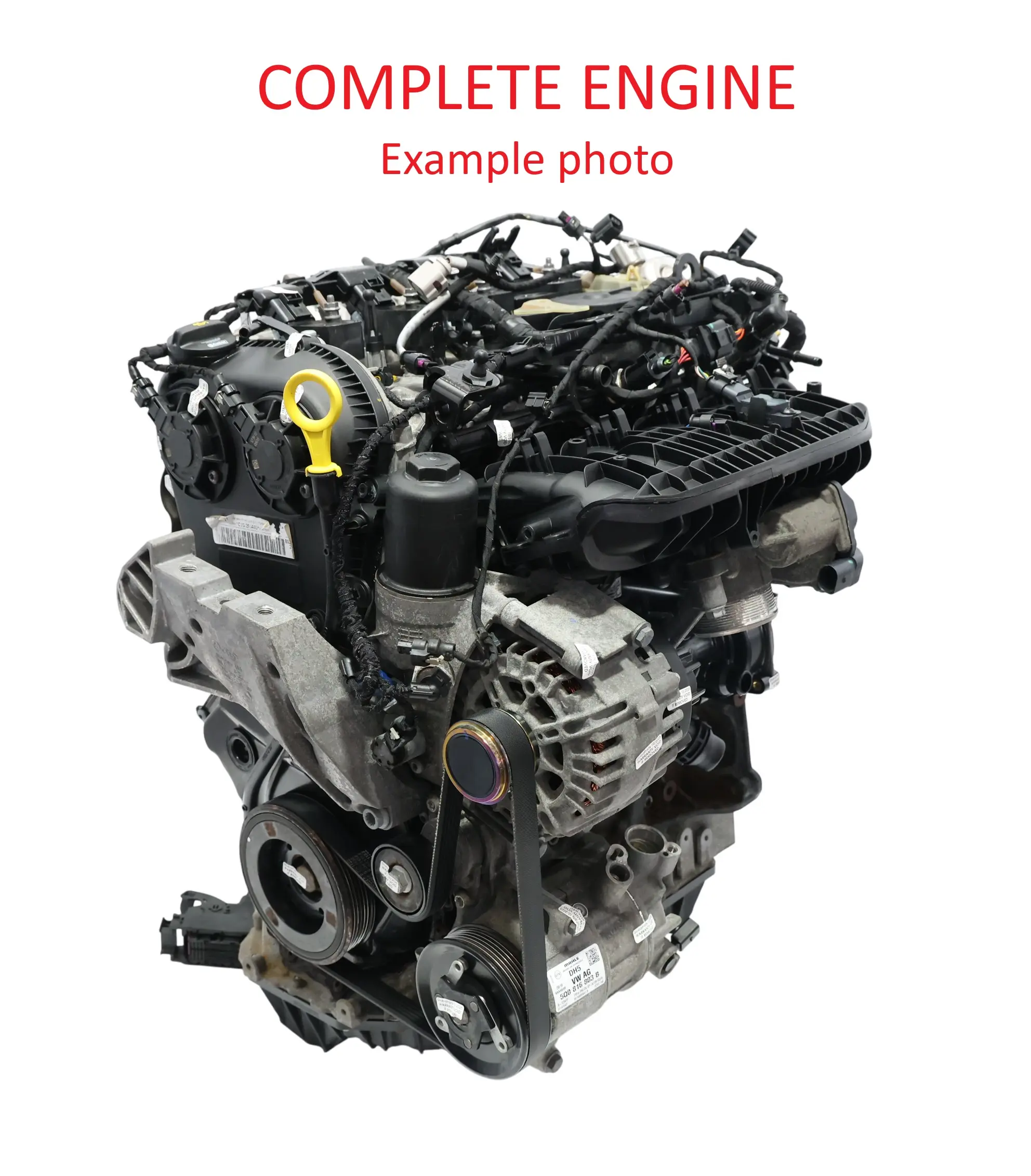 VW Passat B8 Audi A3 8V Seat Leon FR 5F Moteur Nu CJSA 1.8 180CV 125k, GARANTIE