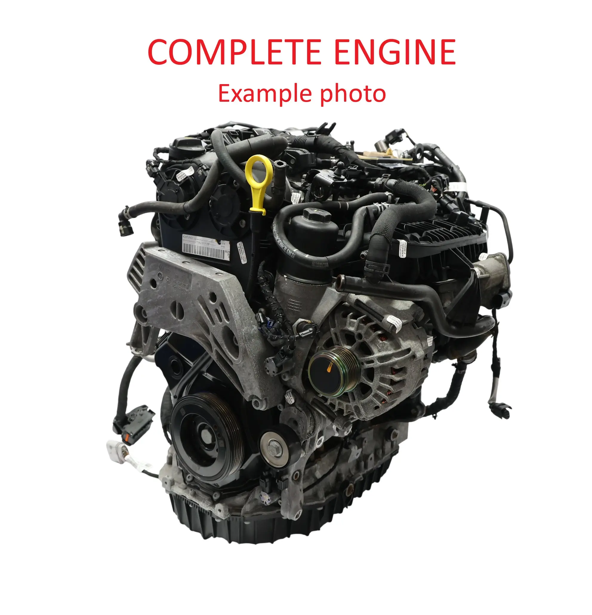 VW Polo Mk5 6R Seat Ibiza Mk4 6J Bare Engine DAJA 192HP 99k miles, WARRANTY