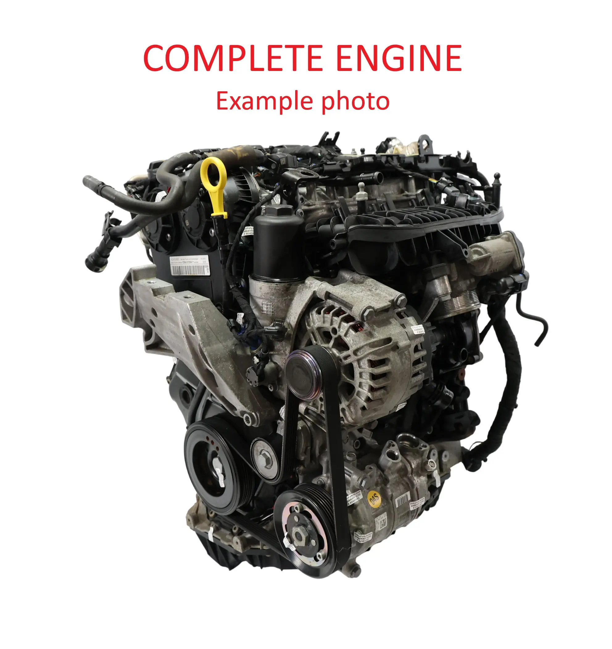 Audi S3 8V VW Golf Mk7 R 2.0 TFSI Quattro Bare Engine DNUE 300HP 79k, WARRANTY