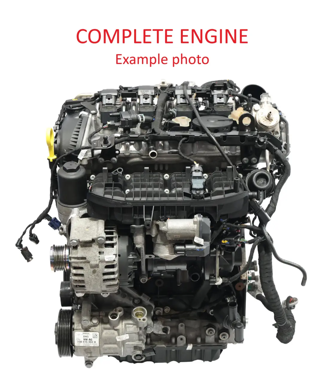 Motore Nudo DNUE 300HP 125k, GARANZIA per Audi S3 8V VW Golf Mk7 R 2.0 TFSI Quattro con numero di parte 06K100039B Audi S3 8V VW Golf Mk7 R 2.0 TFSI Quattro Motore Nudo DNUE 300HP 125k, GARANZIA - SKU 06K100039B - Numero di parte 06K100039B