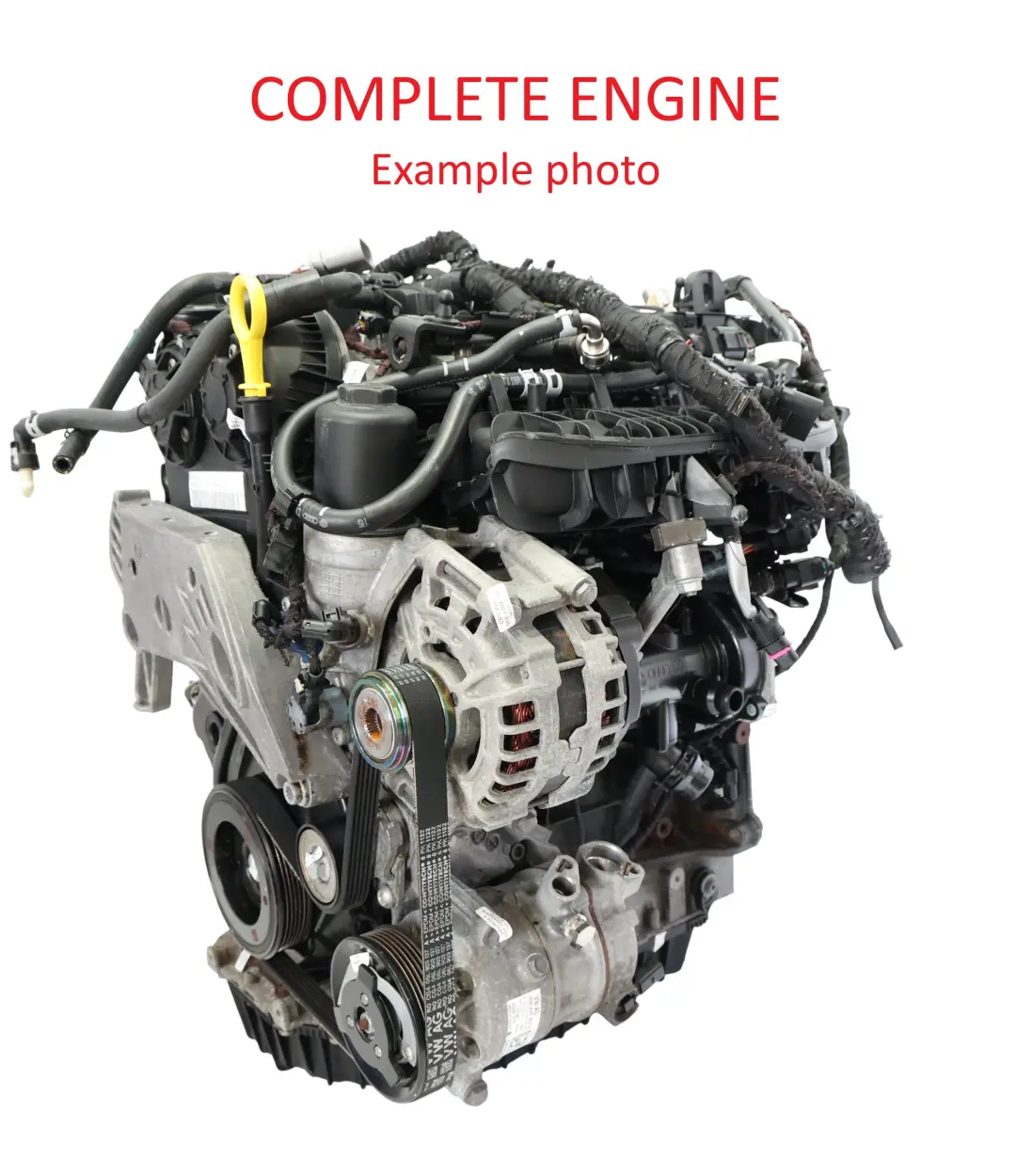 Audi A1 8X VW Polo MK5 6C Motor Desnudo DAJB 1.8 TFSI GTI 192HP 149k, GARANTÍA - SKU 06K100040 - Número de pieza 06K100040