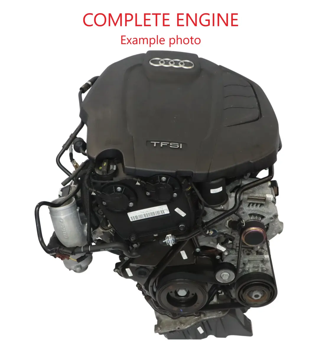 Audi A4 B9 A5 F5 2.0 TFSI Petrol Bare Engine CVKB 190HP with 64k miles, WARRANTY - SKU 06L100034C - Part number 06L100034C
