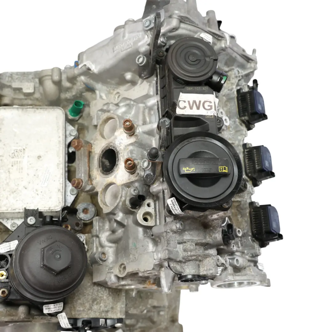 Bare Engine CWGD 354HP 39k, WARRANTY to Audi S4 B9 S5 F5 SQ5 FY 3.0 TFSI Quattro with Part number 06M100031L Audi S4 B9 S5 F5 SQ5 FY 3.0 TFSI Quattro Bare Engine CWGD 354HP 39k, WARRANTY - SKU 06M100031L - Part number 06M100031L