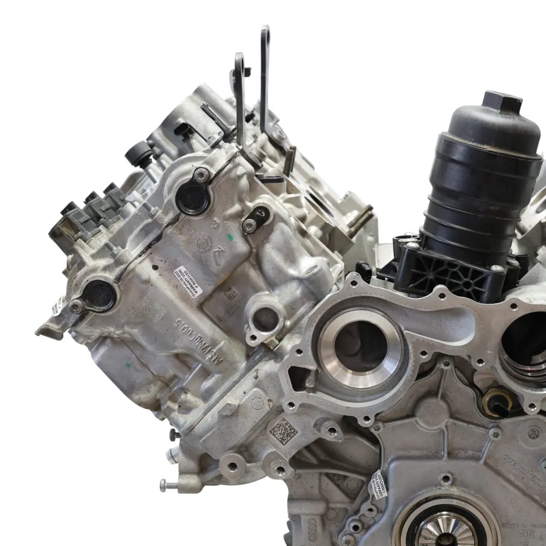 Audi Q7 Q8 4M 3.0 55 TFSI Quattro Bare Engine DCBD 340HP 39k miles, WARRANTY - SKU 06M100032P - Part number 06M100032P
