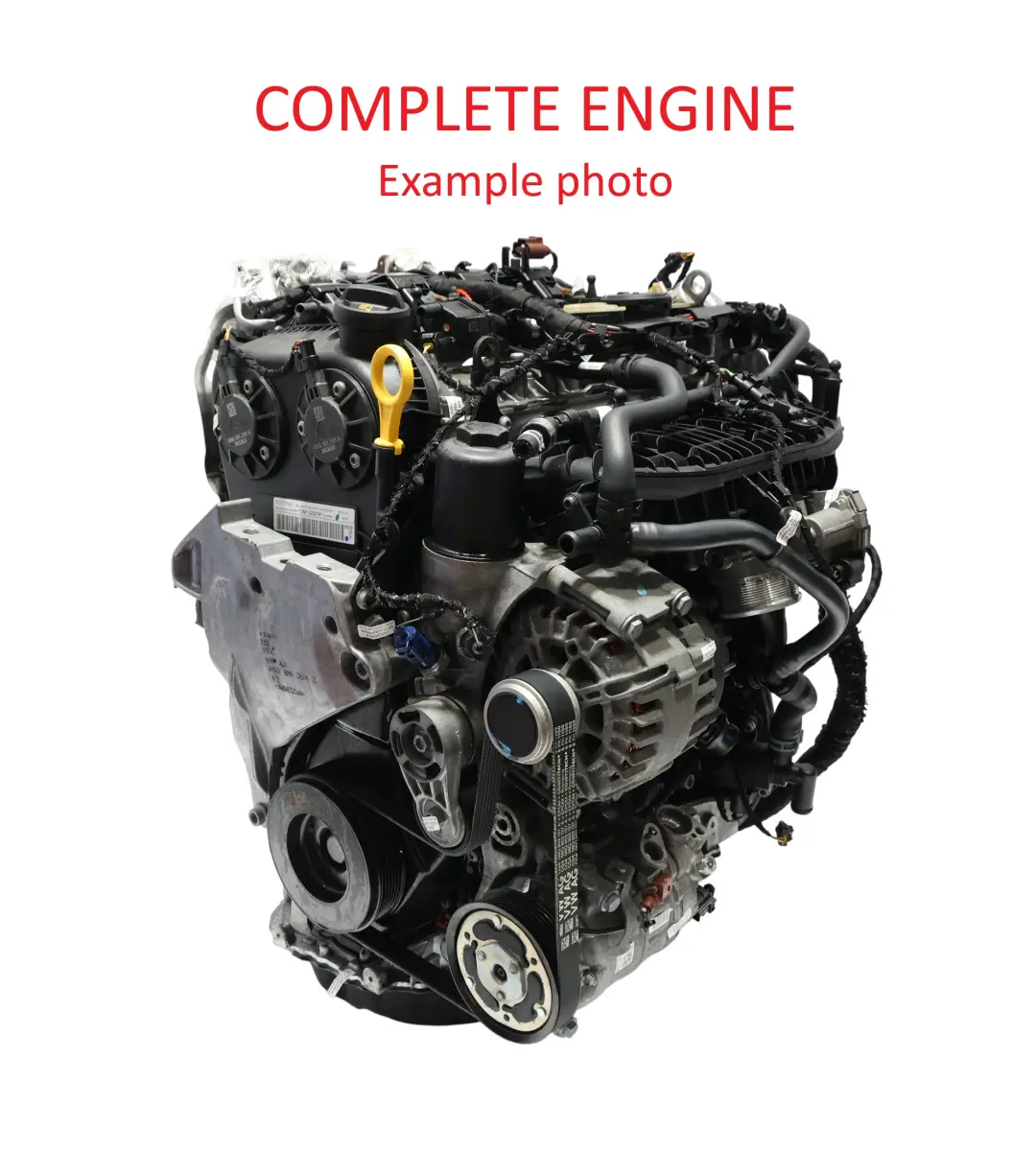 VW Golf MK8 T-Roc Cupra Ateca Unkomplett Motor DNFC 2.0 TFSI 59TKM, GARANTIE - SKU 06Q100031E-4 - Teilenummer 06Q100031E