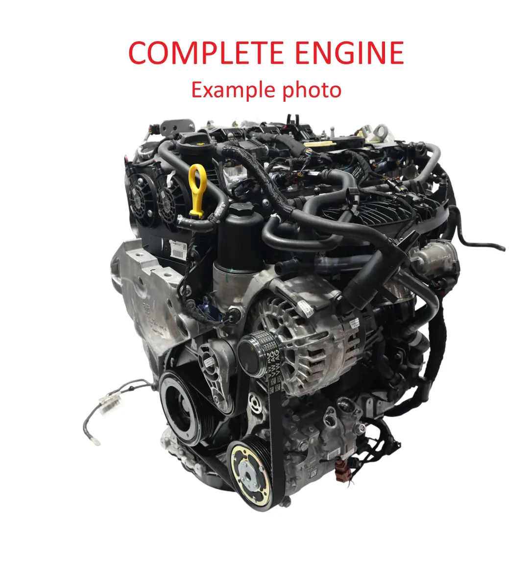 Volkswagen Polo Mk6 VI GTI Unkomplett Motor DNND 2.0 TFSI 207PS 19TKM, GARANTIE - SKU 06Q100031H - Teilenummer 06Q100031H