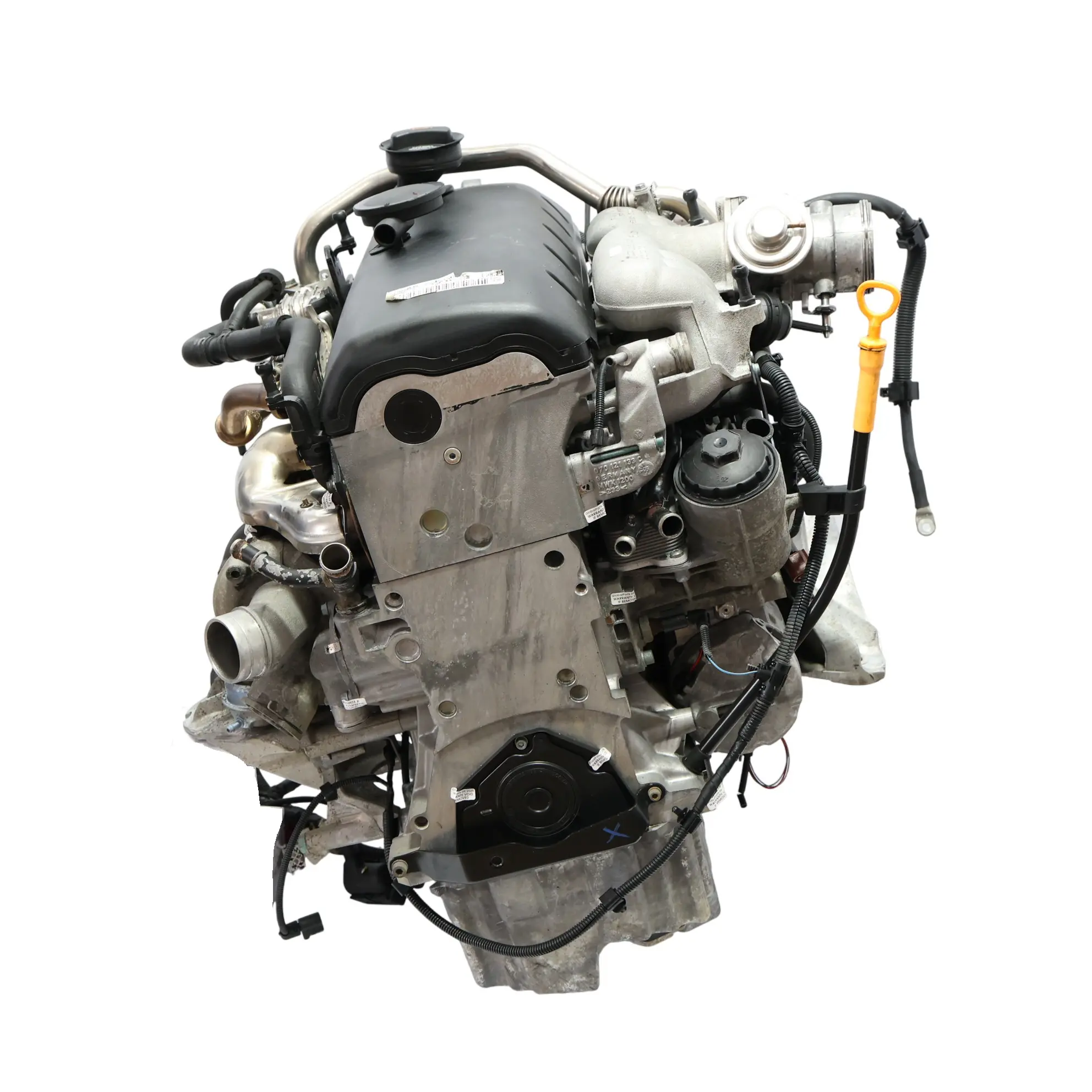 VW Volkswagen Touareg 7L Complete Engine BAC 2.5 TDI 174HP 109k miles, WARRANTY