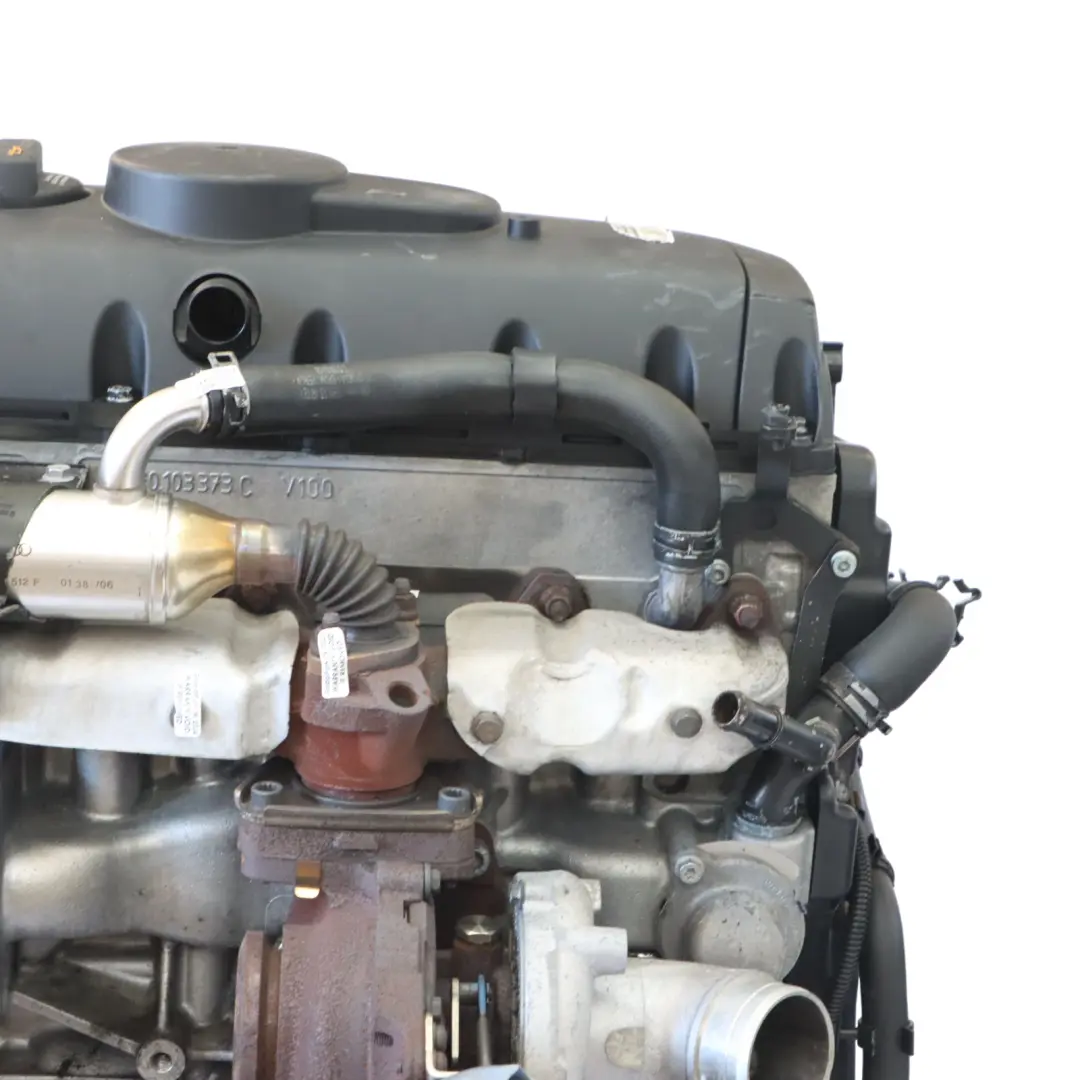 VW Volkswagen Touareg 7L 2.5TDI Complete Engine BPE 174HP 99k miles, WARRANTY - SKU 070100092CX-1 - Part number 070100092CX