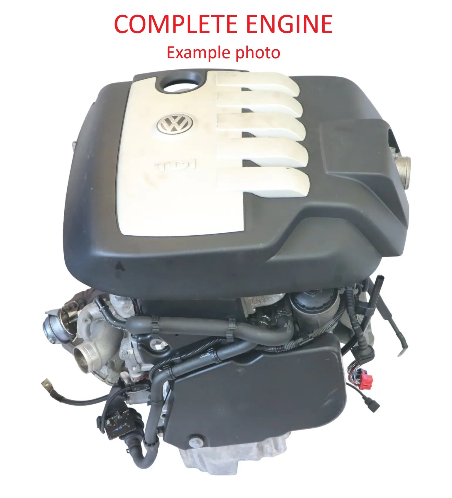 VW Volkswagen Touareg 7L 2.5TDI Bare Engine BPE 174HP 99k miles, WARRANTY