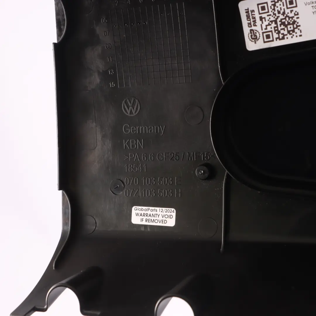 7L Motor Culata Balancín Tapa Panel para Volkswagen Touareg con número de pieza 070103503E Volkswagen Touareg 7L Motor Culata Balancín Tapa Panel - SKU 070103503E - Número de pieza 070103503E