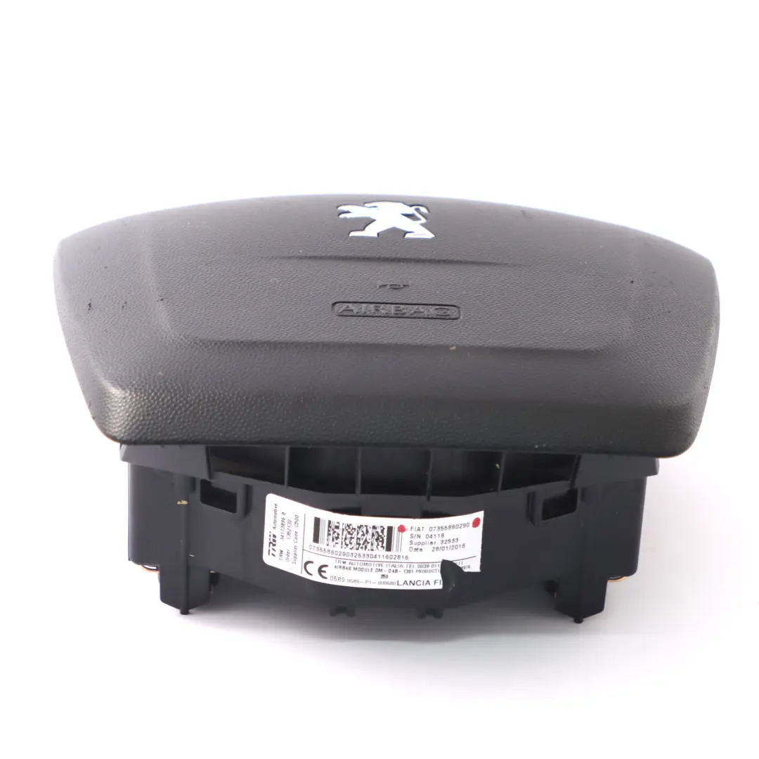 Módulo de Aire Lado del Conductor Negro para Peugeot Boxer Volante con número de pieza 07355860290 Peugeot Boxer Volante Módulo de Aire Lado del Conductor Negro - SKU 07355860290 - Número de pieza 07355860290