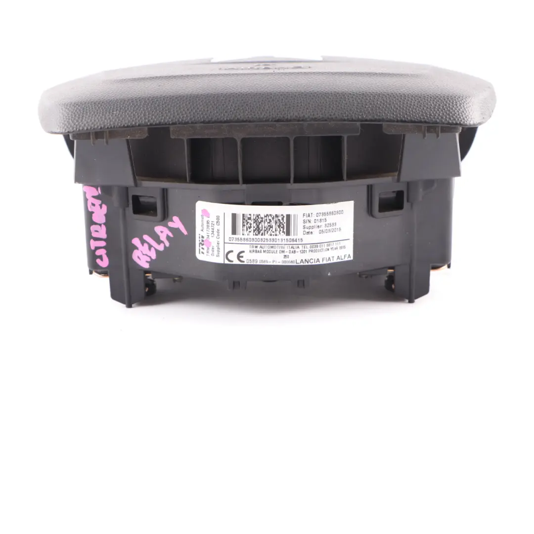  Citroen Relay Steering Wheel Air Module Driver Side - SKU 07355860300 - Part number 07355860300