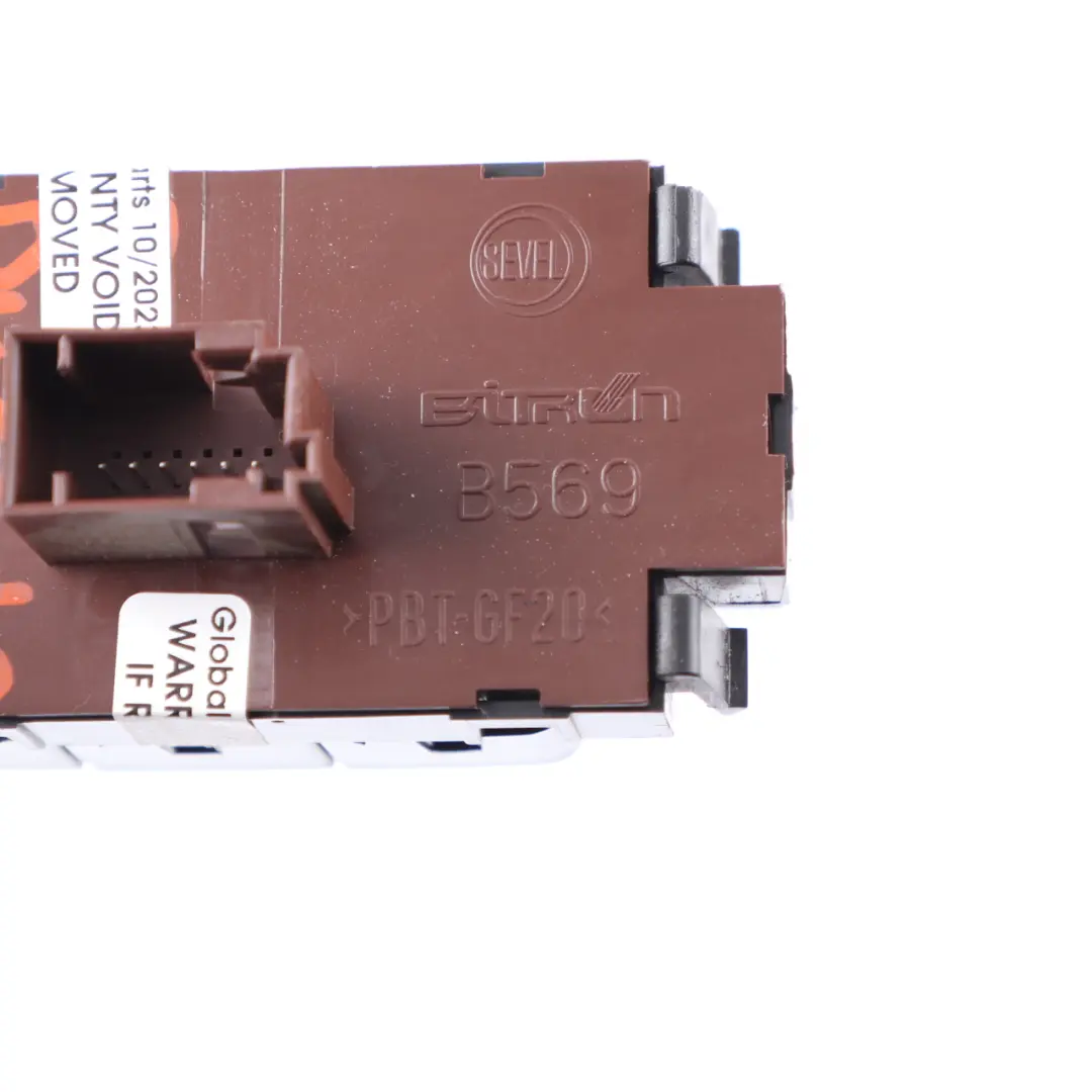 Fiat Ducato Peugeot Boxer Pannello interruttore luci controllo fari - SKU 07355860750 - Numero di parte 07355860750