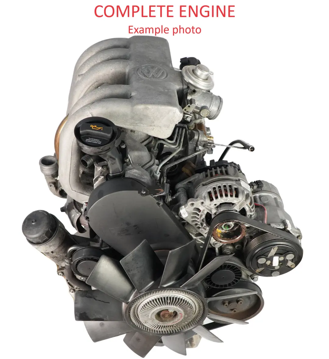 VW Volkswagen LT 35 2.5 TDI Motore Nudo BBF 95HP 189 000 km, GARANZIA - SKU 074100091EX - Numero di parte 074100091EX