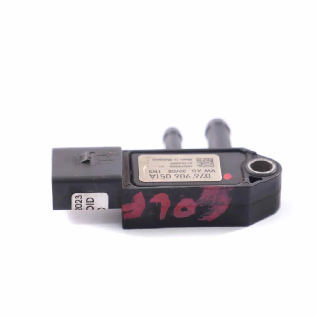 DPF Differenzdruck sensor für Volkswagen VW Audi Skoda mit Teilenummer 076906051A Volkswagen VW Audi Skoda DPF Differenzdruck sensor - SKU 076906051A - Teilenummer 076906051A