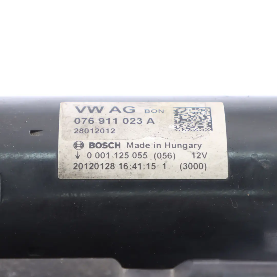 Starter Volkswagen Crafter Diesel 2.5 TDi Starter Motor Bosch  - SKU 076911023A - Part number 076911023A