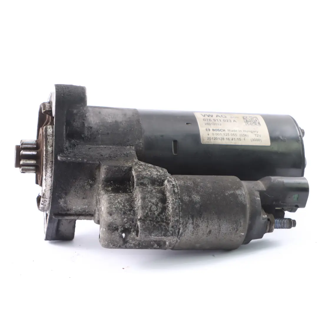 Démarreur Volkswagen Crafter Diesel 2.5 TDi Moteur de démarrage Bosch pour à propos du numéro de pièce 076911023A Démarreur Volkswagen Crafter Diesel 2.5 TDi Moteur de démarrage Bosch - SKU 076911023A - Numéro de pièce 076911023A