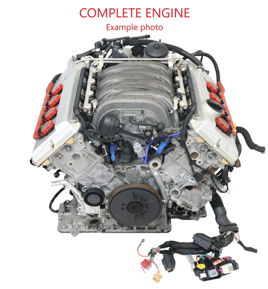 Bare Engine BBK 344HP with 99k miles, WARRANTY Audi S4 B7 4.2 FSI Quattro Petrol - SKU 079100031D - Part number 079100031D
