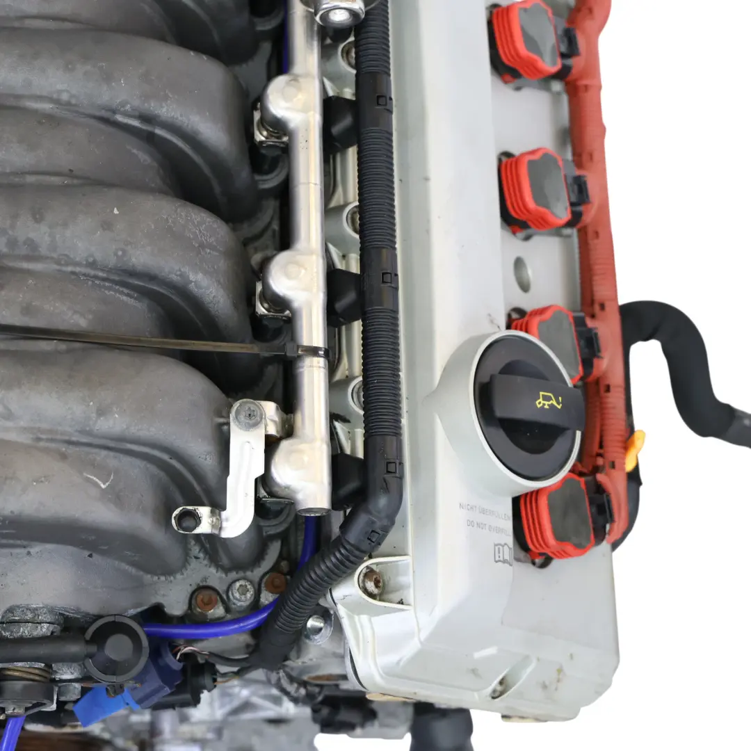 Complete Engine BBK 344HP 99k miles, WARRANTY to Audi S4 B7 4.2 FSI Quattro Petrol with Part number 079100031D Audi S4 B7 4.2 FSI Quattro Petrol Complete Engine BBK 344HP 99k miles, WARRANTY - SKU 079100031D-1 - Part number 079100031D