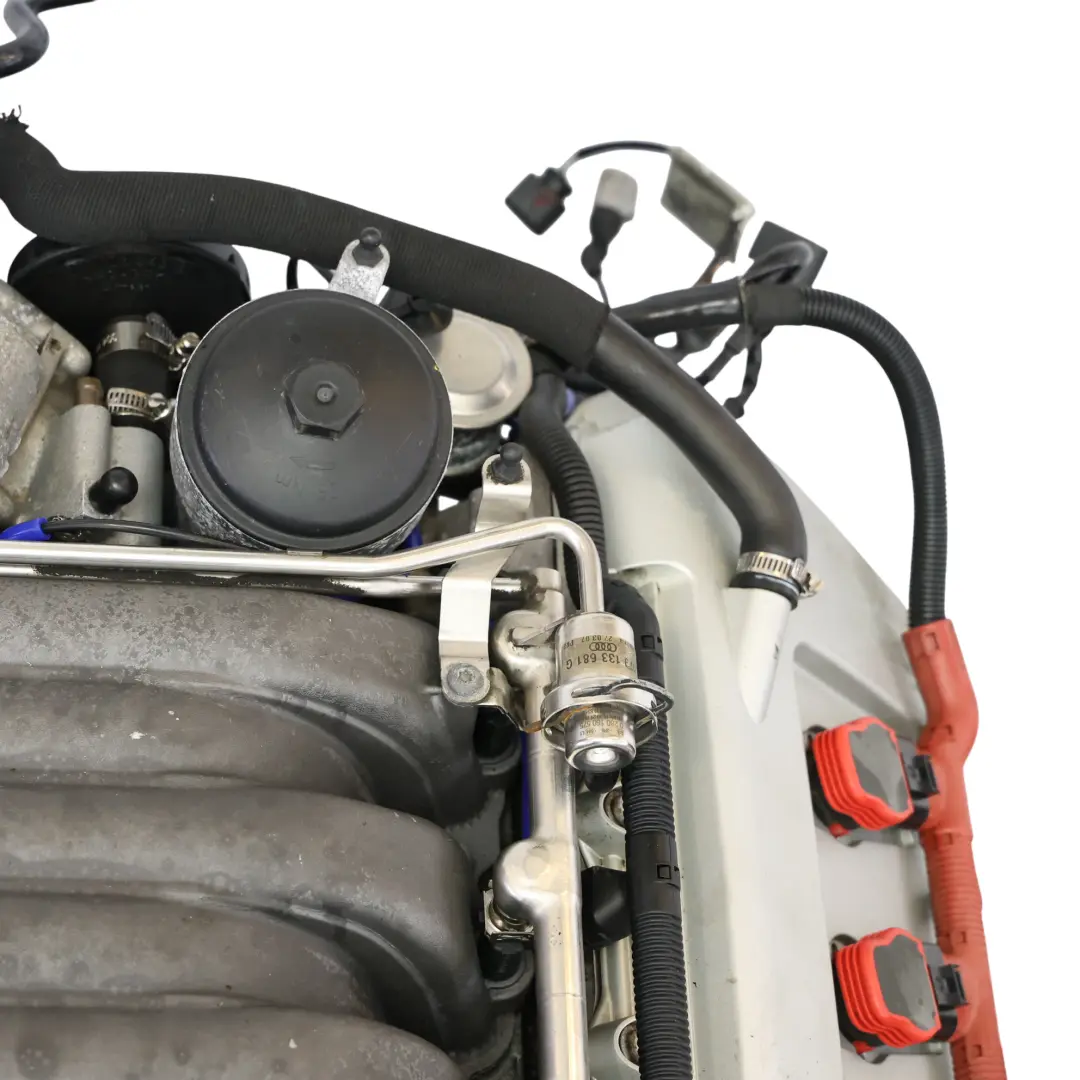 Benzin Unkomplett Motor BBK 344PS 159TKM, GARANTIE für Audi S4 B7 4.2 FSI Quattro mit Teilenummer 079100031D Audi S4 B7 4.2 FSI Quattro Benzin Unkomplett Motor BBK 344PS 159TKM, GARANTIE - SKU 079100031D - Teilenummer 079100031D