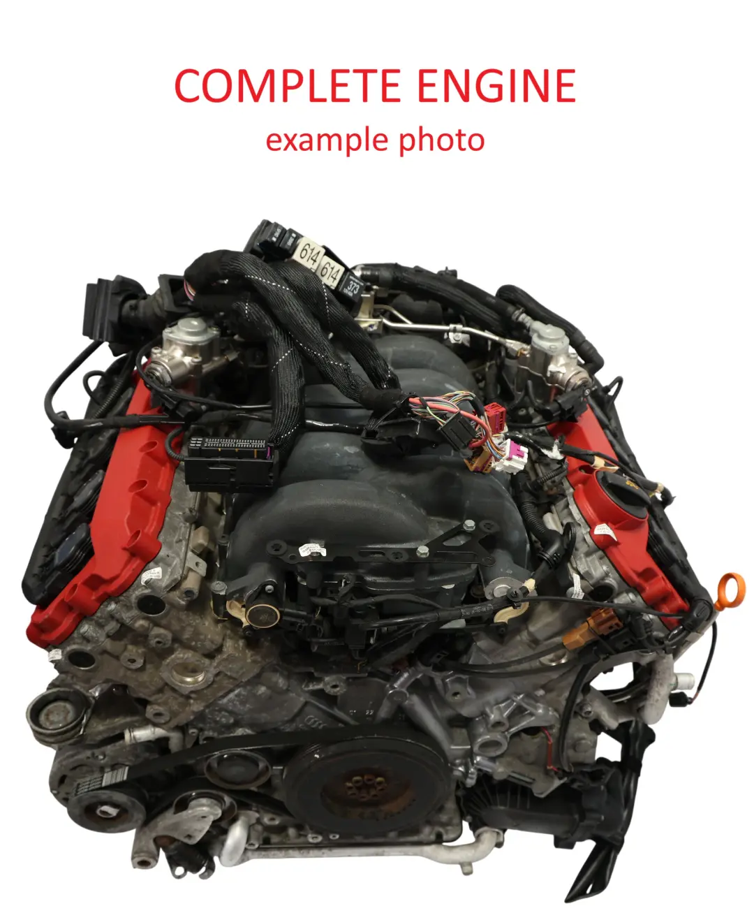 Audi RS4 B7 8E Bare Engine BNS 4.2 FSI 420HP Petrol 99k miles, WARRANTY - SKU 079100031K - Part number 079100031K
