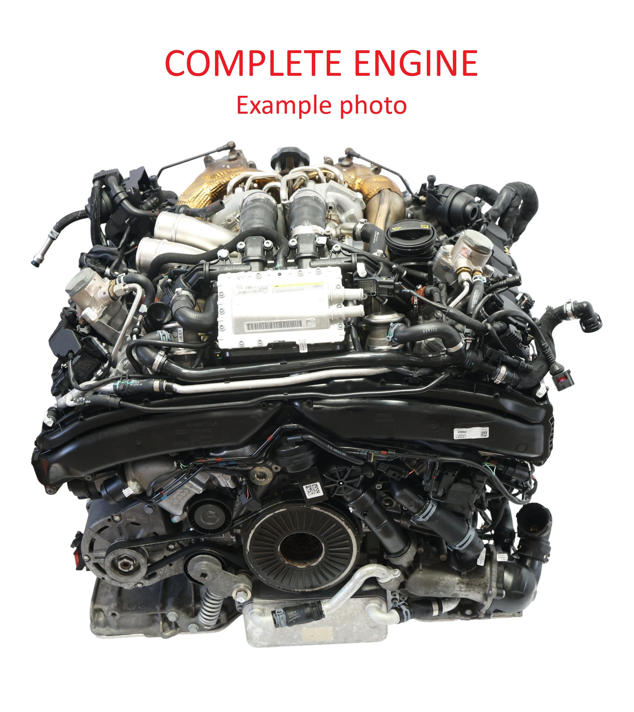 S6 Engine Audi S6 C7 S7 4G Bare Engine CTGE 4.0 TFSI Quattro 450HP 59k miles ...
