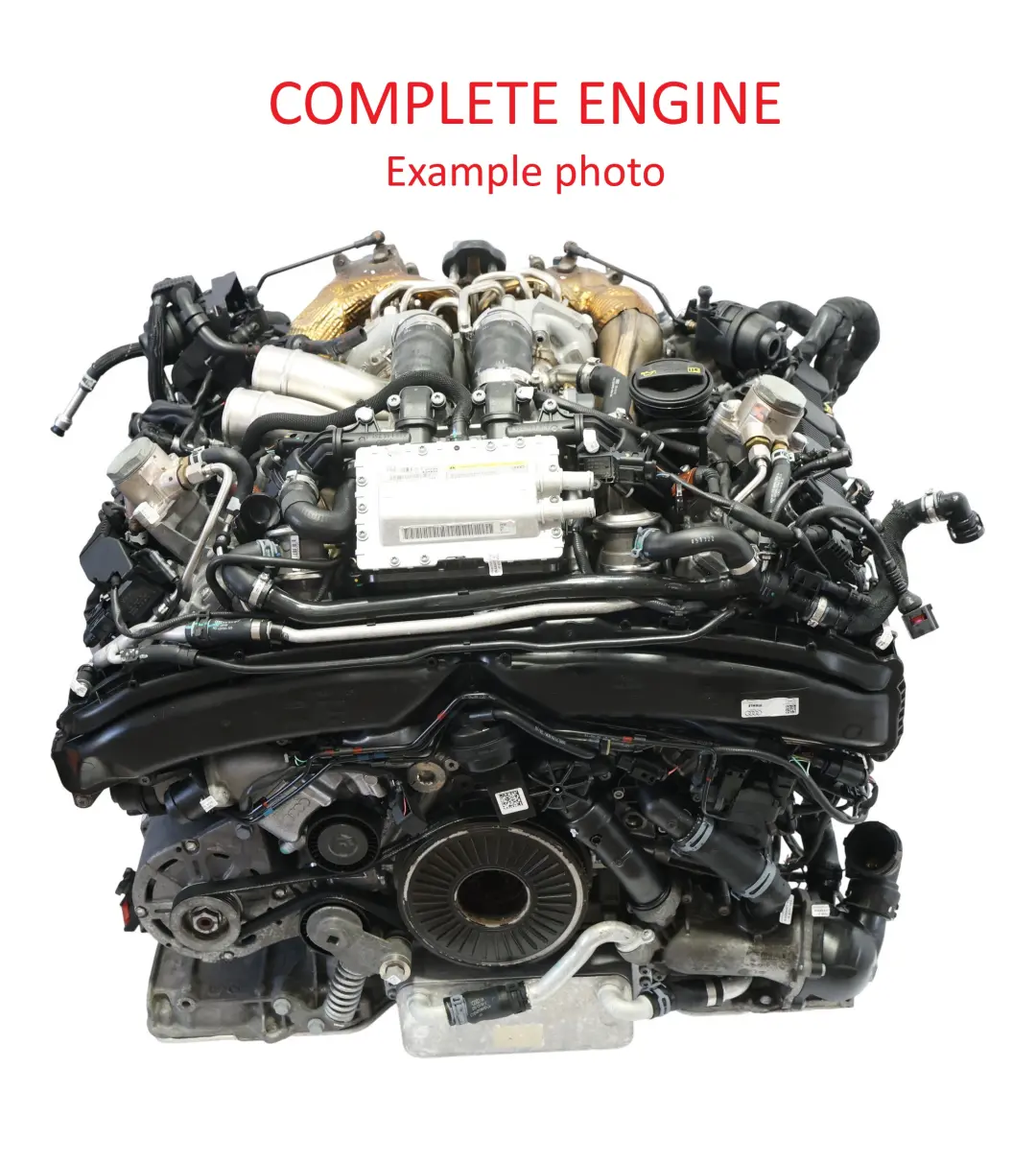 Audi S6 C7 S7 4G Motore Nudo CTGE 4.0 TFSI Quattro 450HP 95 000 km, GARANZIA - SKU 079100033L - Numero di parte 079100033L