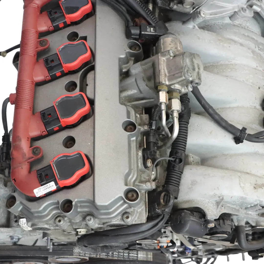 Bare Engine BSM with 79k miles, WARRANTY to Audi S8 D3 5.2 FSI Quattro with Part number 07L100031AX Audi S8 D3 5.2 FSI Quattro Bare Engine BSM with 79k miles, WARRANTY - SKU 07L100031AX - Part number 07L100031AX