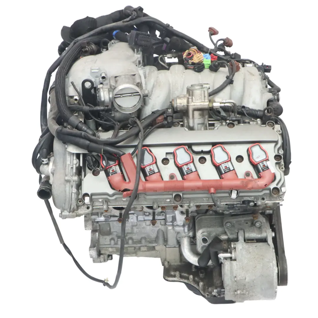 Bare Engine BSM with 79k miles, WARRANTY Audi S8 D3 5.2 FSI Quattro - SKU 07L100031AX - Part number 07L100031AX