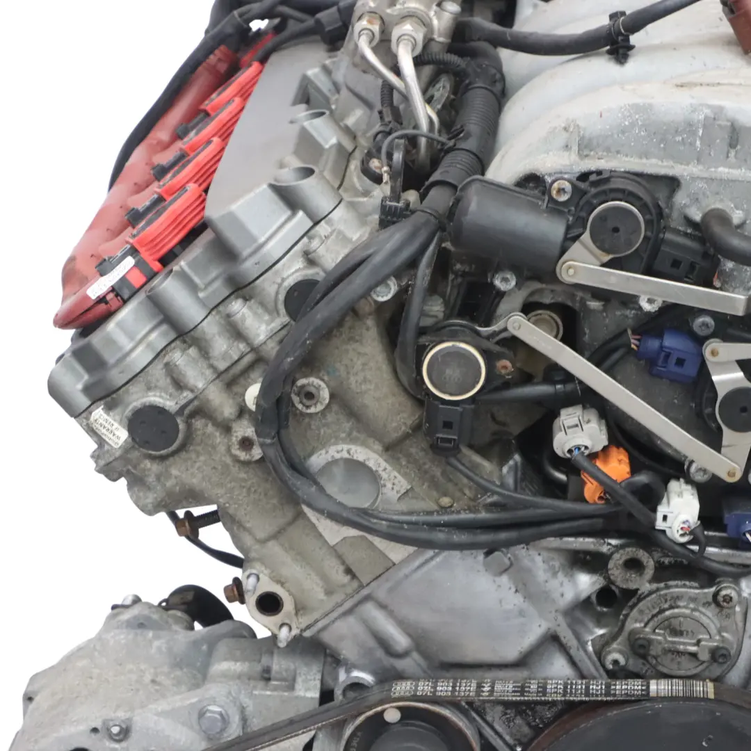 Kompletter Motor BSM mit 125TKM, GARANTIE für Audi S8 D3 5.2 FSI Quattro mit Teilenummer 07L100031AX Audi S8 D3 5.2 FSI Quattro Kompletter Motor BSM mit 125TKM, GARANTIE - SKU 07L100031AX-1 - Teilenummer 07L100031AX