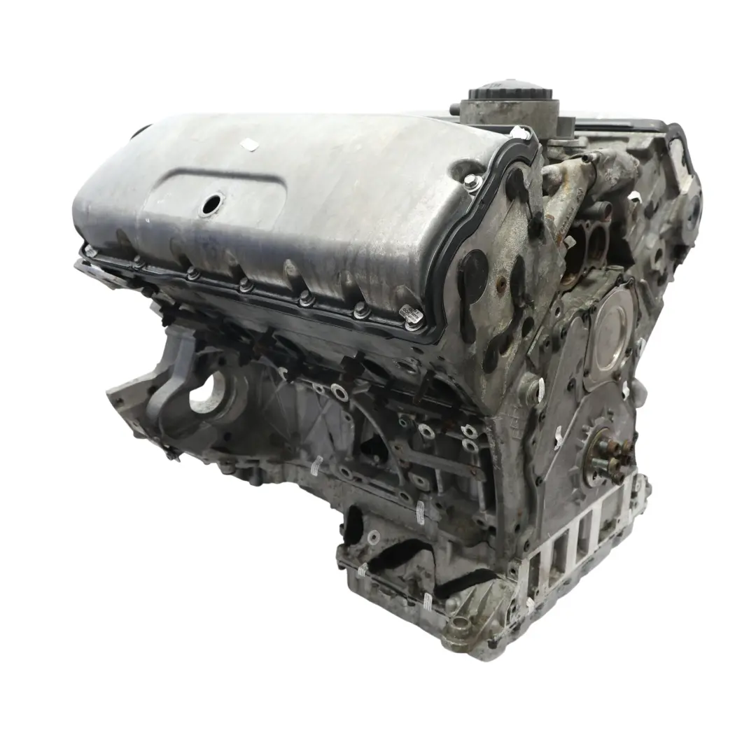 VW Volkswagen Phaeton Bare Engine AJS 5.0 TDI V10 313HP 4 Motion 99k, WARRANTY - SKU 07Z100031DX - Part number 07Z100031DX