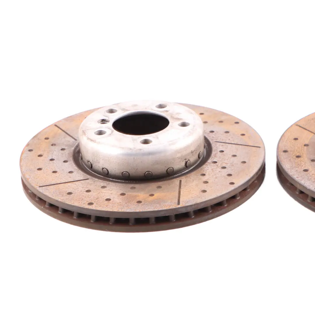 BMW F20 F22 F30 BREMBO Brake Disc Front Left Right Ventilated Brake Set 340x30 - SKU 09.C398.13 - Part number 09.C398.13