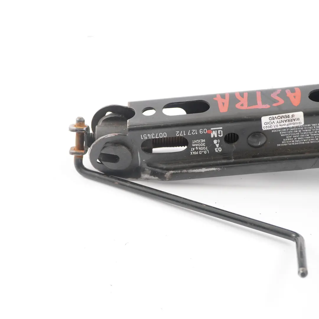 GM General Motors Cric de levage Outil de roue d'urgence Clé d'écrou 0 - SKU 9127172 - Numéro de pièce 09127172