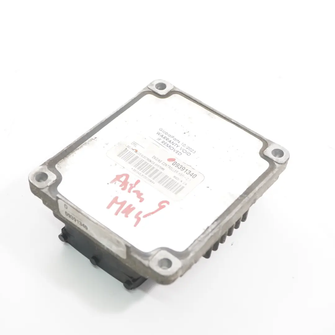 Opel Astra G Motorsteuergerät ECU Modul Benzin Automatik - SKU 09391340 - Teilenummer 09391340