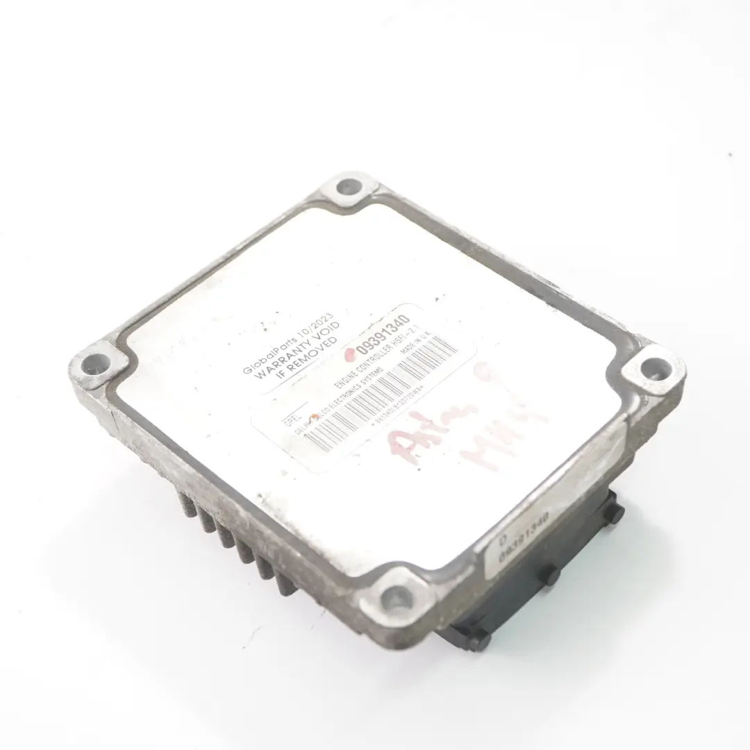 Unità di controllo motore Modulo ECU Benzina Automatico per Opel Astra G con numero di parte 09391340 Opel Astra G Unità di controllo motore Modulo ECU Benzina Automatico - SKU 09391340 - Numero di parte 09391340
