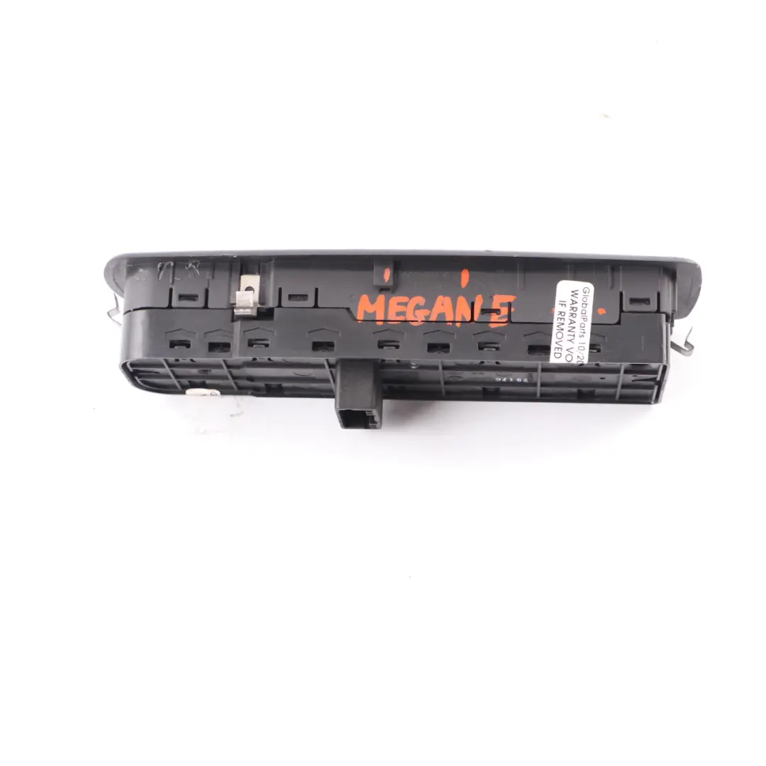Window Lifter Switch Driver's Side Panel Mirror Control to Renault Megane with Part number 09610007R Renault Megane Window Lifter Switch Driver's Side Panel Mirror Control - SKU 09610007R - Part number 09610007R