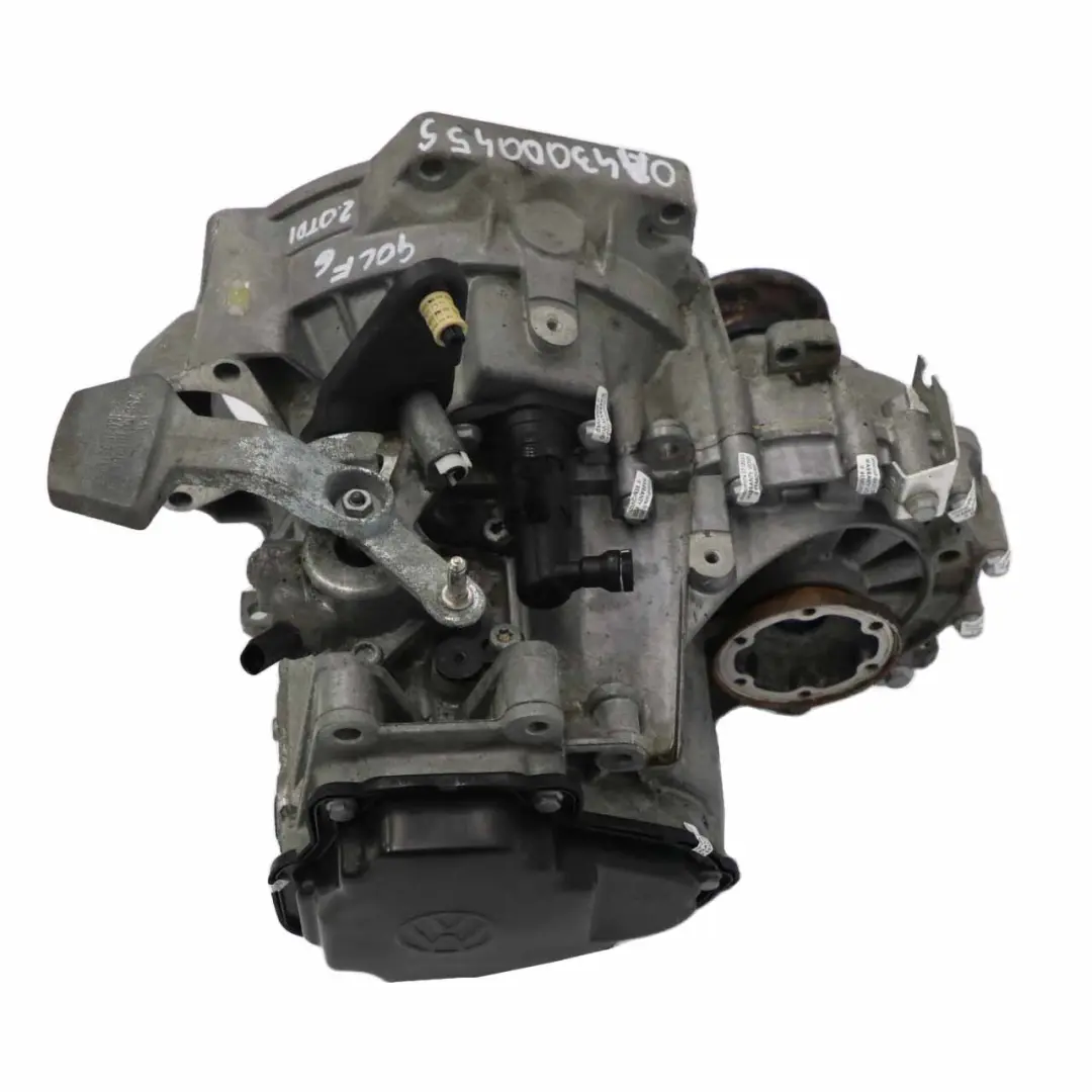 Boîte de vitesses manuelle Volkswagen VW Golf 6 2.0 TDI KQM WARRANTY pour à propos du numéro de pièce 0A4300045S Boîte de vitesses manuelle Volkswagen VW Golf 6 2.0 TDI KQM WARRANTY - SKU 0A4300045S - Numéro de pièce 0A4300045S