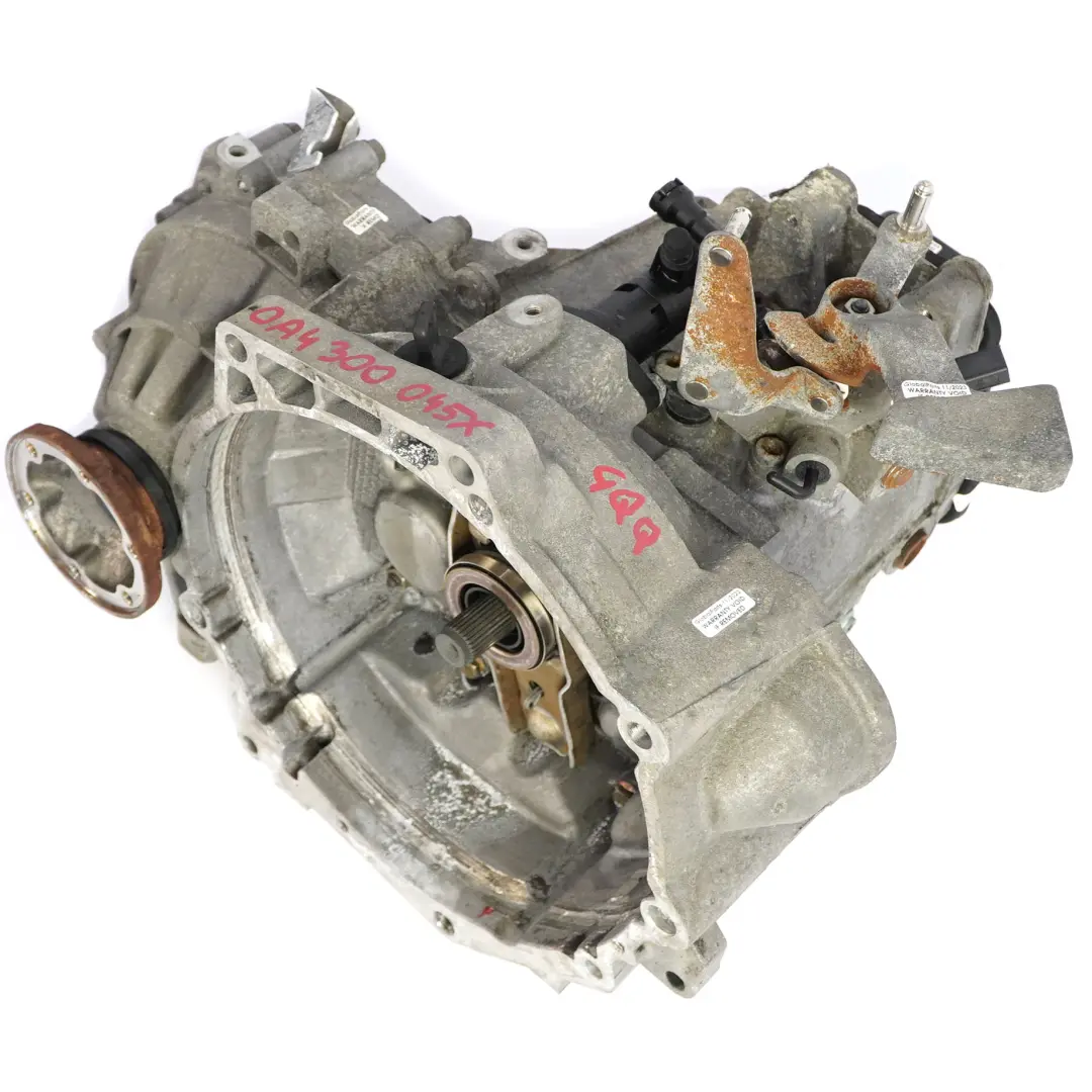 Skrzynia Biegów GQQ Manualna do VW Volkswagen Golf 5 1.9 TDI o numerze 0A4300045X VW Volkswagen Golf 5 1.9 TDI Skrzynia Biegów GQQ Manualna - SKU 0A4300045X - Numer Części 0A4300045X