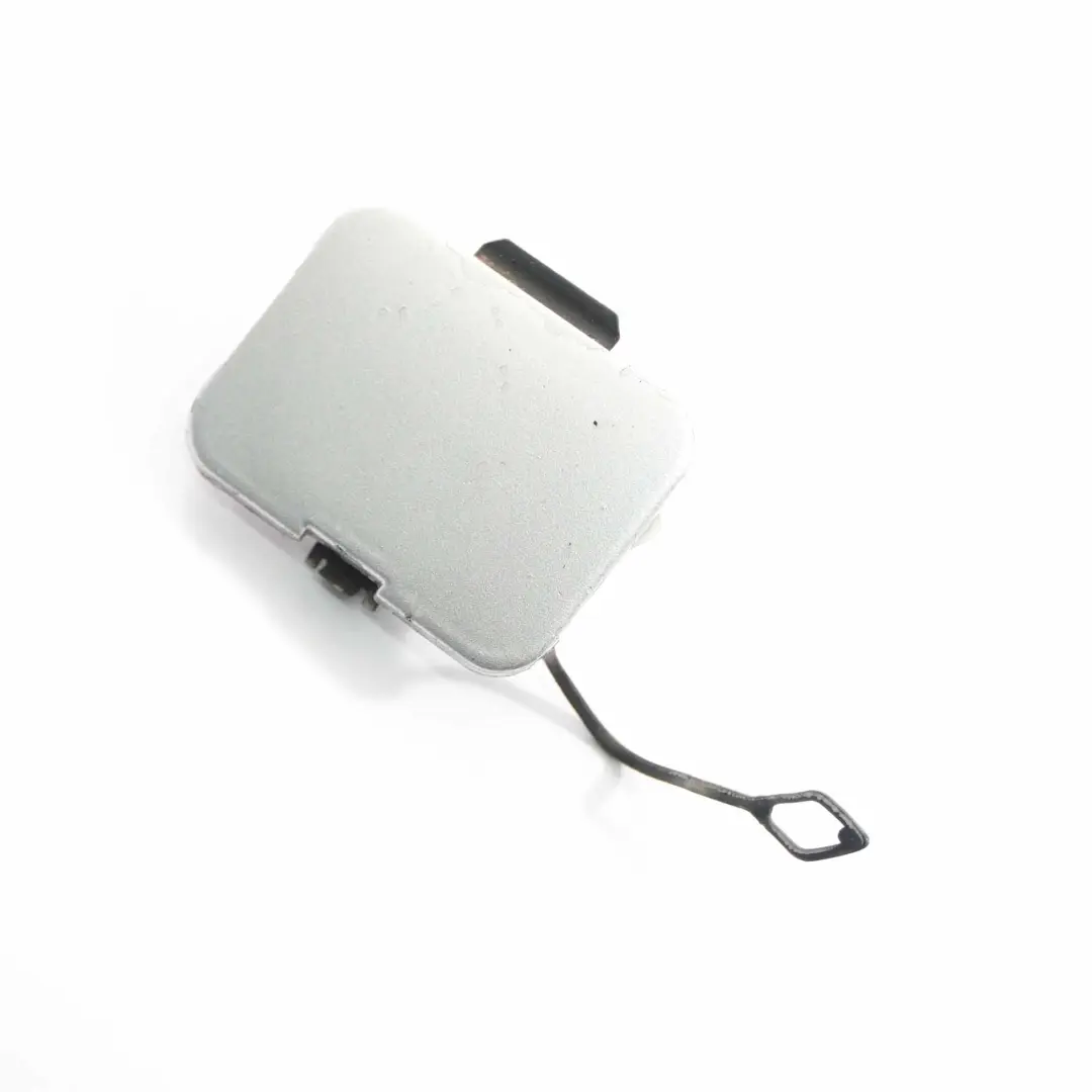 BMW E46 Coupe parachoques delantero gancho Ojo Flap Tapa Titan Plata 354 8204288 - SKU 1000238-TS - Número de pieza 1000238